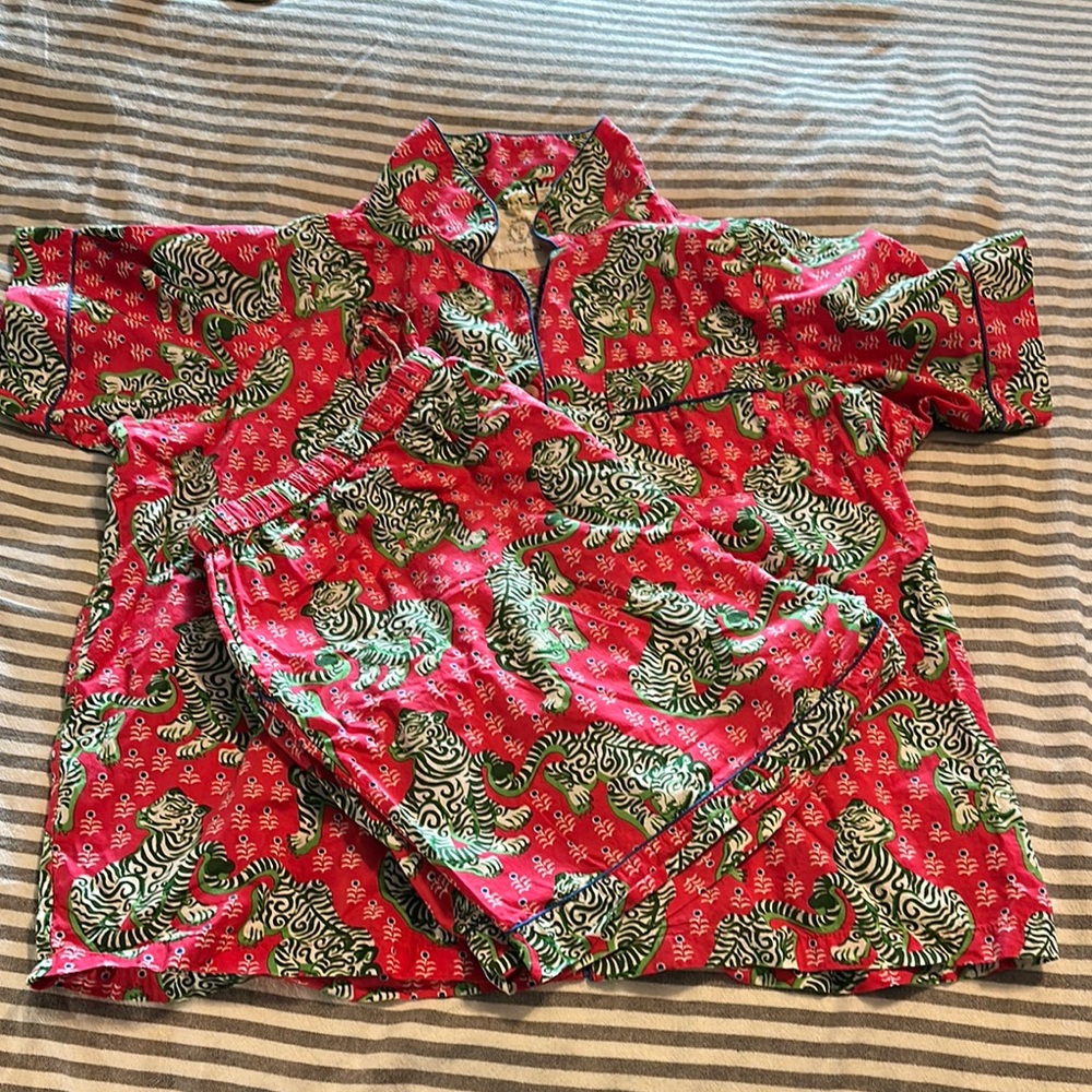 Printfresh Tiger Queen Pajama Set